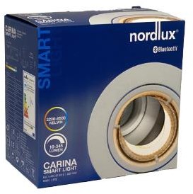 Cargue la imagen en el visor de la galería, Enzo nordlux led inbouwspot carina smart light rond nickel geschuurd gu10 4,7w - 4806220
