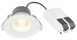 Enzo nordlux led inbouwspot stake rond 6.1w wit 2700k ip20 - 4801336