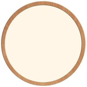 Enzo nordlux led plafonniere oja 29 hout 17w 2700k warm wit 29cm - 4802319