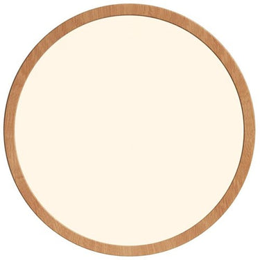 Enzo nordlux led plafonniere oja 29 hout 17w 2700k warm wit 29cm - 4802319