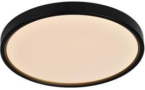 Enzo nordlux led plafonniere oja 42 zwart 19w 3000k 4000k 42cm - 4802314