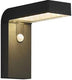 Enzo nordlux led solar wandlamp alya 5w 3000k zwart - 4802830