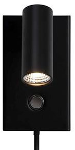 Cargue la imagen en el visor de la galería, Enzo nordlux led wandlamp omari 3.2w zwart touch - 4800438
