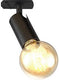 Enzo nordlux link railspot open e27 zwart - 5049430