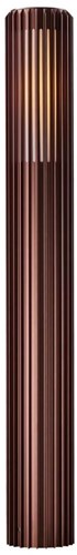 Enzo nordlux paallamp aludra e27 bruin ip44 95cm - 4800845