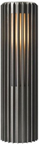 Enzo nordlux paallamp aludra e27 zilver antractiet ip44 45cm - 4800841
