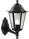 Enzo nordlux wandlamp cardiff up e27 zwart ip44 - 4800922