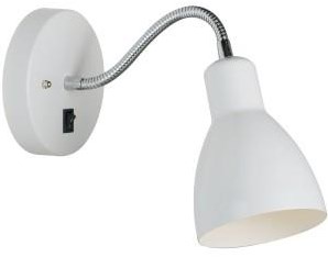 Cargue la imagen en el visor de la galería, Enzo nordlux wandlamp e14 cyclone wit met schakelaar - 4800442
