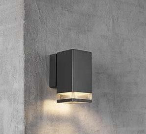 Enzo nordlux wandlamp elm gu10 zwart ip44 - 4800910