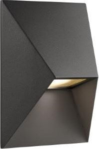 Cargue la imagen en el visor de la galería, Enzo nordlux wandlamp pontio 15 1x gu10 zwart ip44 - 4800900
