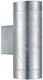 Enzo nordlux wandlamp tin maxi double 2x gu10 verzinkt ip54 - 4800938