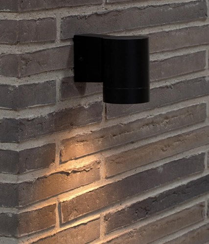 Chargez l'image dans la visionneuse de la galerie, Enzo nordlux wandlamp tin maxi gu10 zwart ip54 - 4800930
