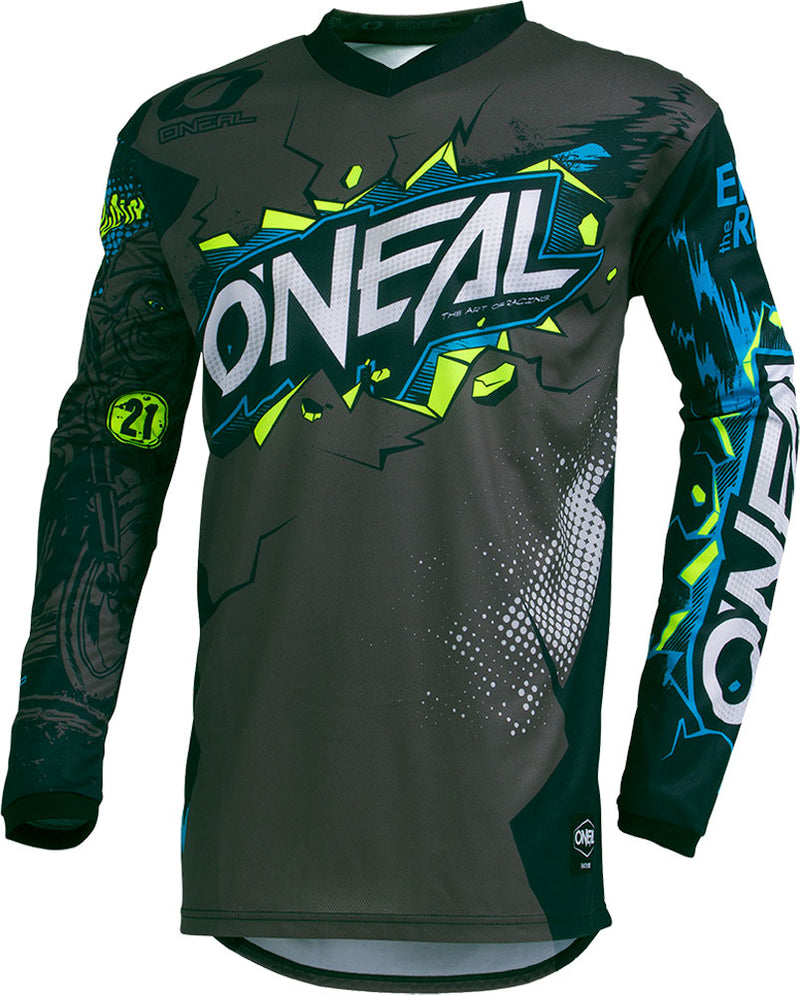 Load image into Gallery viewer, O'neal element villain youth - kid's mtb long sleeve jersey

