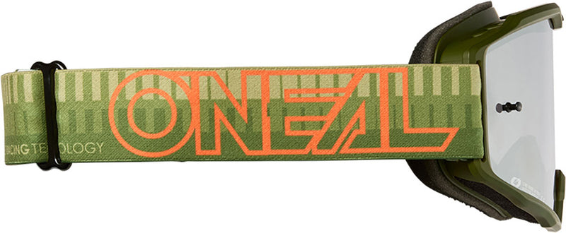 ギャラリービューアに画像をロードする, O'neal b-10 striped - goggle

