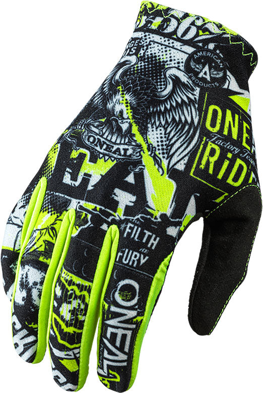 O'neal matrix youth attack - kid's mtb glove | xl