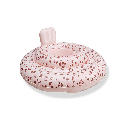 Leopard | oudroze baby float 0-1 jaar