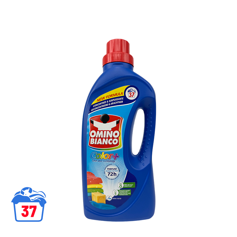 Laden Sie das Bild in Galerie -Viewer, Omino bianco wasmiddel color+ 1480ml

