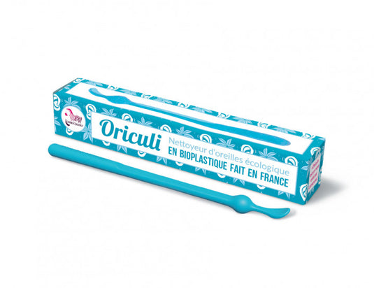 Lamazuna oriculi oorstokje - bioplastic - blauw