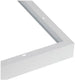 Enzo opbouwframe voor led paneel 60x60x5cm wit - 5417881