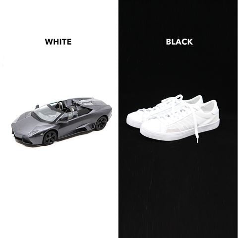 Load image into Gallery viewer, Orangemonkie Achtergronden F3BD voor Foldio3 Wit Zwart
