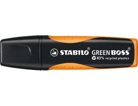 Stabilo markeerstift navulbaar - oranje