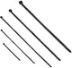 Enzo orno kabelbundelband 5x20 stuks assorti zwart zak(100) - 4113445