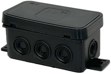 Enzo orno kabeldoos ip54 zwart smal 80x45x41mm - 4034050