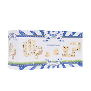 Outdoor games dominoes hout 28-delig
