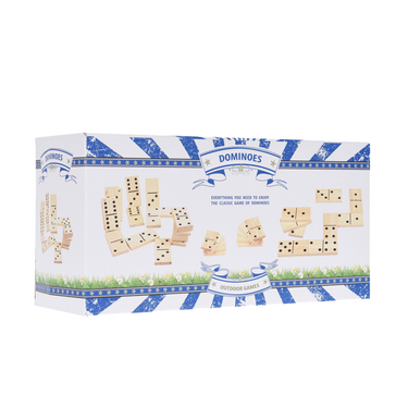 Outdoor games dominoes hout 28-delig