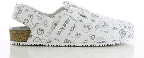 ギャラリービューアに画像をロードする, Oxypas muil met band bianca | wit zilver | maat 38 - 00,154,182,38
