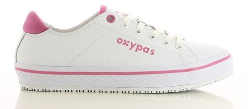 Load image into Gallery viewer, Oxypas sneaker leer paola | fuchsia | maat 42 - 00,154,158,42
