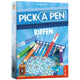 999games 999 games - pick a pen - riffen - dobbelspel - dobbelen met potloden - scorevellen van 3 verschillende niveaus - gezelschapsspel - familiespel - klein cadeautje - bevat spelregels in nl en en