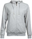 Papillon Sweat hooded vest dames grijs maat XL