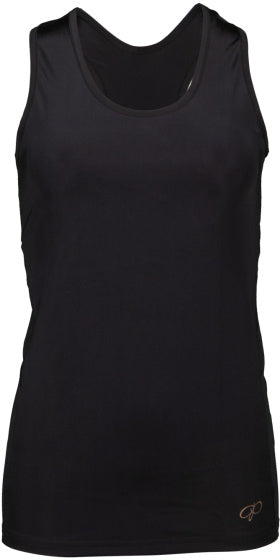 Load image into Gallery viewer, Papillon Tanktop racer back dames zwart maat L
