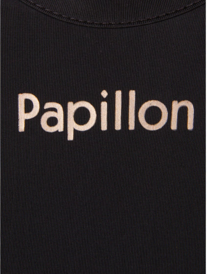 Papillon Tanktop racer back dames zwart maat L