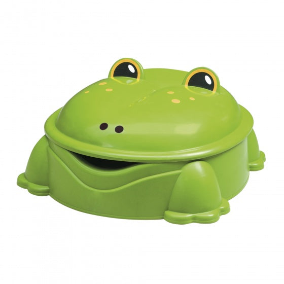 Load image into Gallery viewer, Paradiso toys Zandbak kikker 84 x 92 cm groen 2-delig
