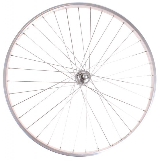Load image into Gallery viewer, achterwiel 26 inch (559-21) pion alu velg zilver
