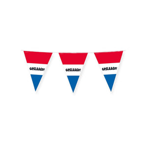 Paperdreams party flags geslaagd rood wit blauw