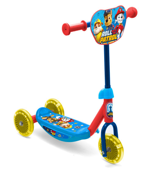 Load image into Gallery viewer, 3-wiel kinderstep jongens blauw rood geel
