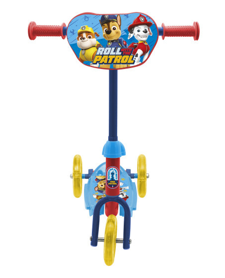 Load image into Gallery viewer, 3-wiel kinderstep jongens blauw rood geel
