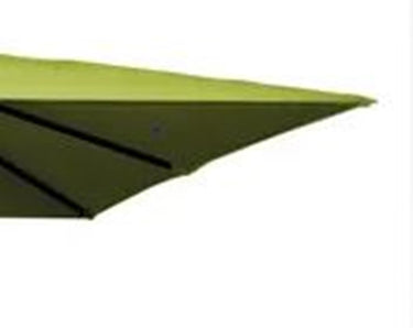 Madison parasol moraira push-up vierk. 230x230cm met tilt-functie sage groen