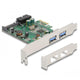 Pci express naar usb en pins