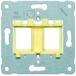 Enzo peha draagframe 2xrj45 voor utp keystone - 4601170