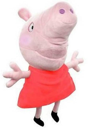 Otto simon peppa pig knuffel handpop met geluid 28 cm