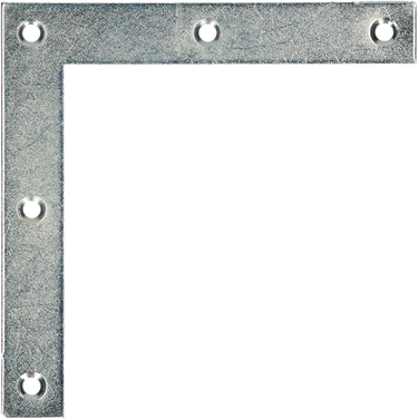 Pgb-europe fg | platte winkelhaak 90° (raamhoek) 15x100x100 zn | 50 st - fg02370010151005