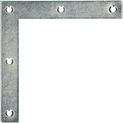 Pgb-europe fg | platte winkelhaak 90° (raamhoek) 15x100x100 zn | 50 st - fg02370010151005