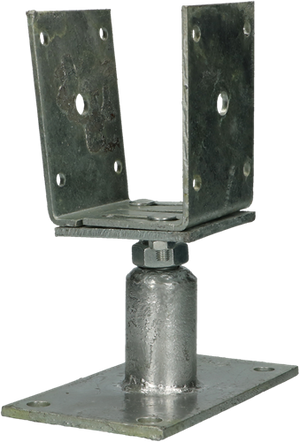 Pgb-europe fg | verstelbare voet op beton 80x160 tvz - fg032801080160a5