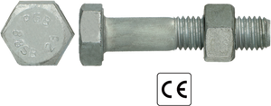 Pgb-europe pgb-fasteners | sb-bout ce 8.8 en15048-1 m16x80 tvz | 25 st - f15048810016000803