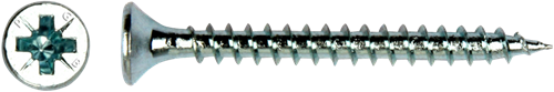 Pgb-europe pgb-fasteners | spaanplaatschroef vk-z ø 4,0x25 zn | 200 st - pgwvzv001004000253