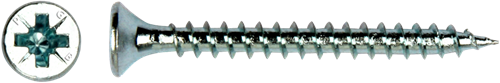 Pgb-europe pgb-fasteners | spaanplaatschroef vk-z ø 4,0x25 zn | 200 st - pgwvzv001004000253